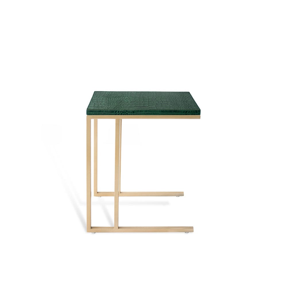 House Of Anantaa Furniture Green Insert Table (Green)
