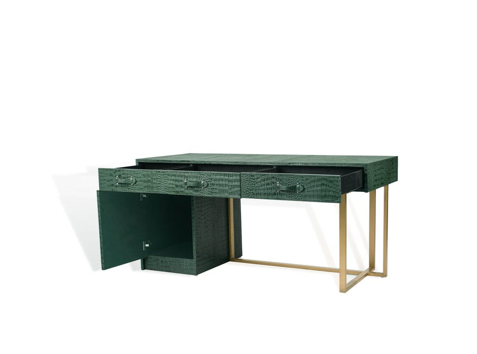 House Of Anantaa Furniture Green Milano Office Desk