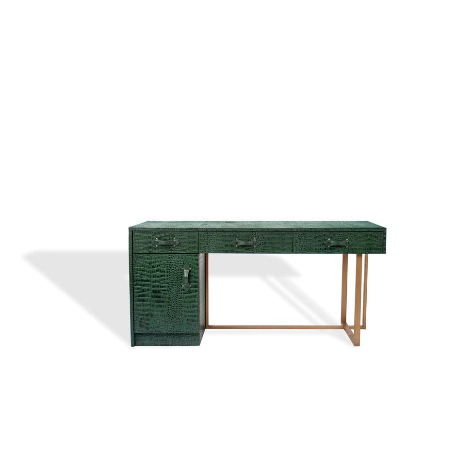 House Of Anantaa Furniture Green Milano Office Desk