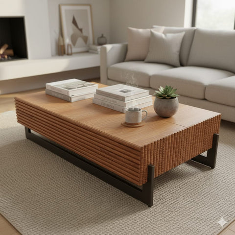 House Of Anantaa Furniture Orange Byzantine Coffee Table