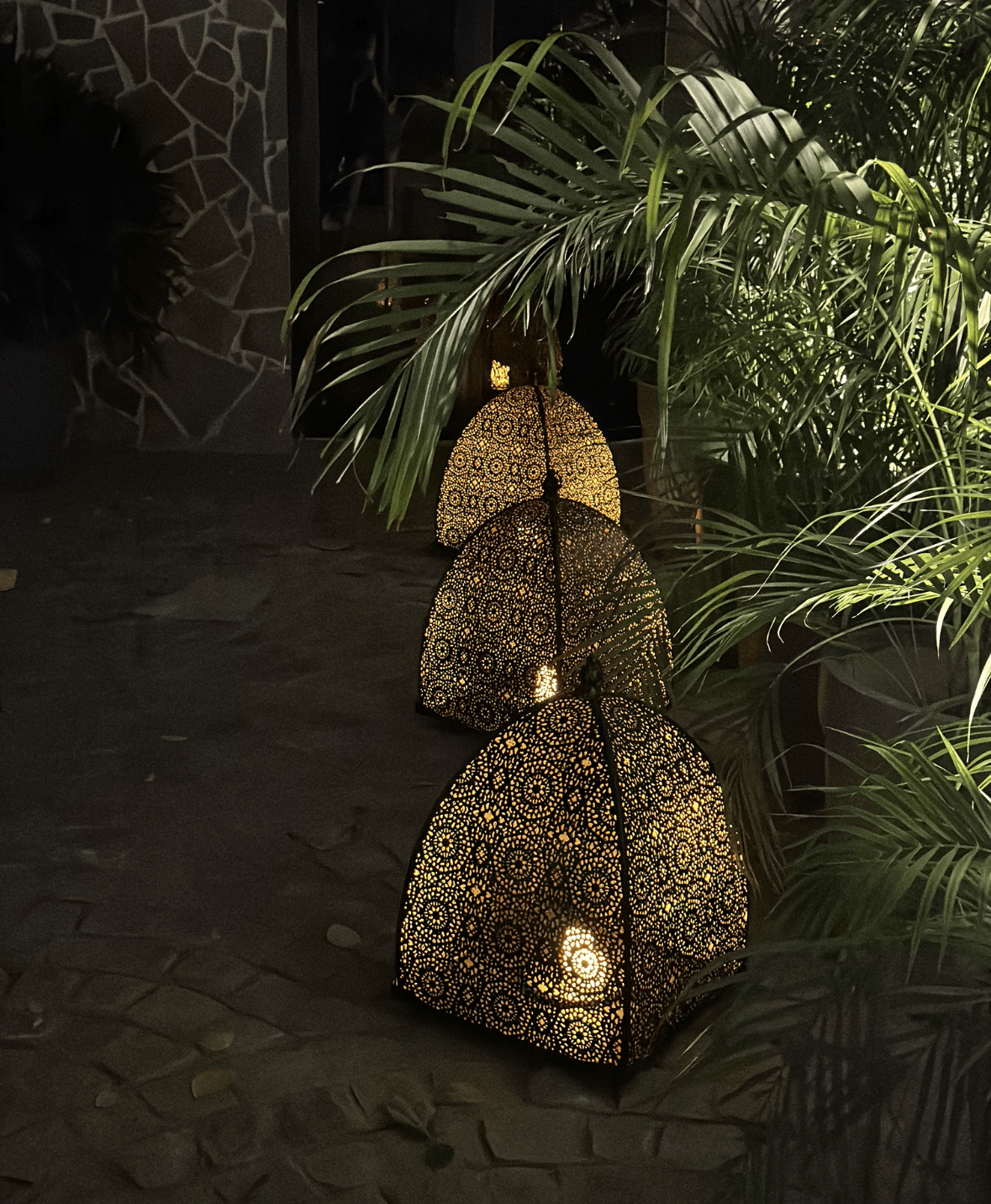 House Of Anantaa Lantern Black Akbar Lantern