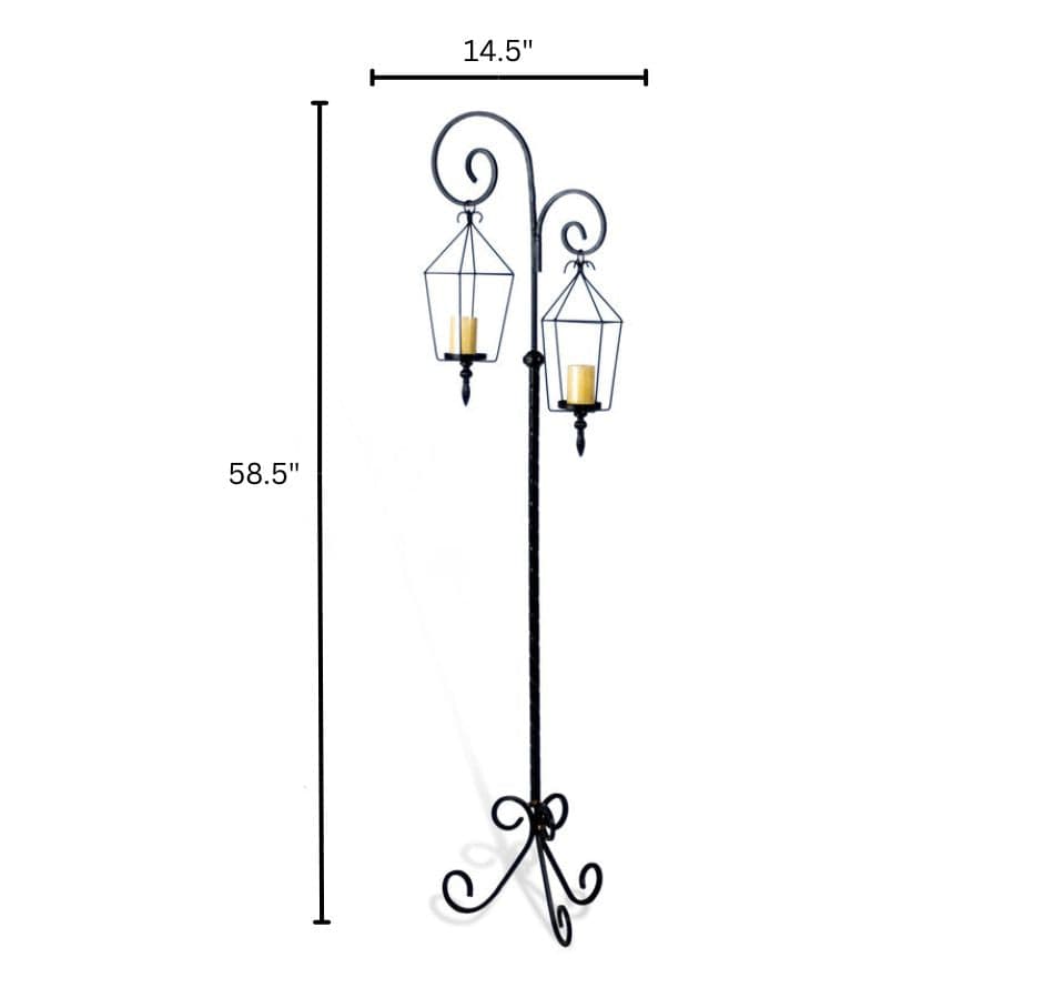 House Of Anantaa Lantern Black Elada Lantern