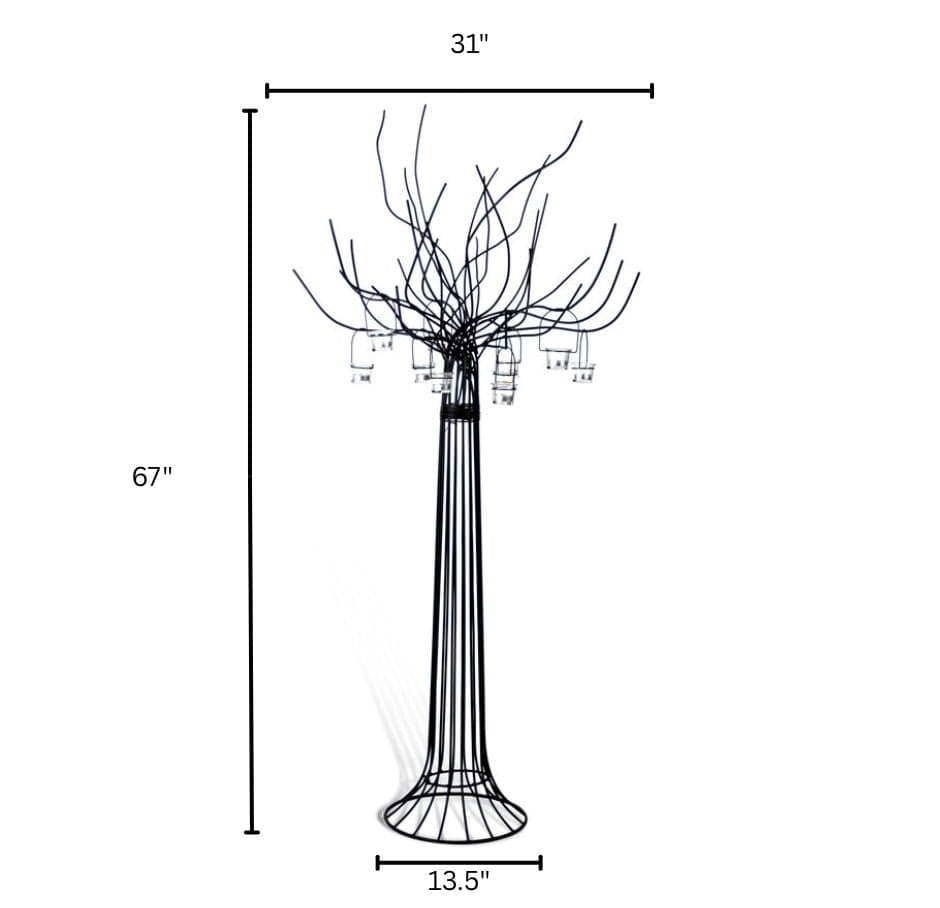 House Of Anantaa Lantern Black Wishing Tree Lantern