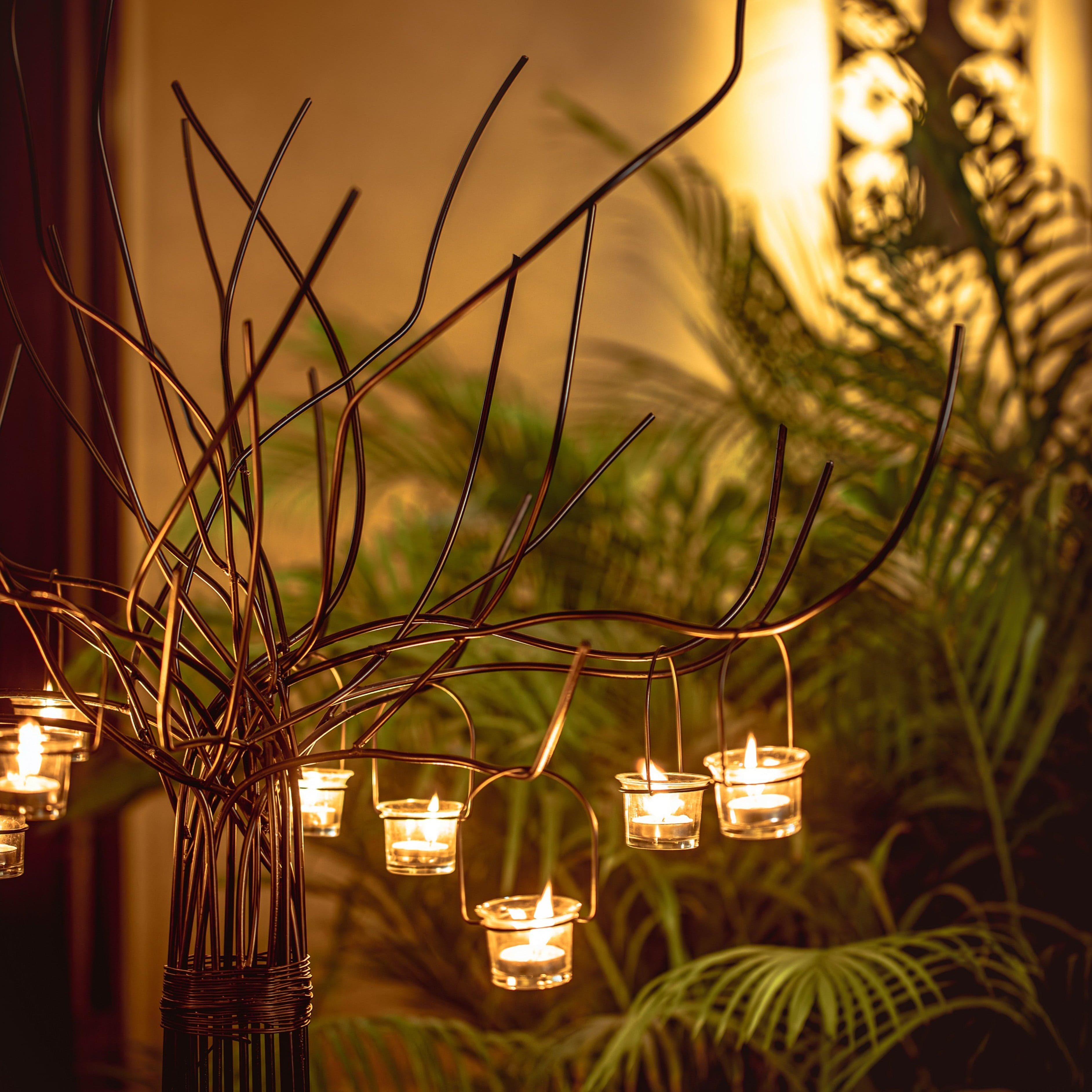 House Of Anantaa Lantern Black Wishing Tree Lantern