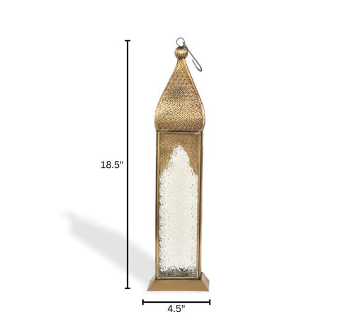 House Of Anantaa Lantern Gold Noora Lantern