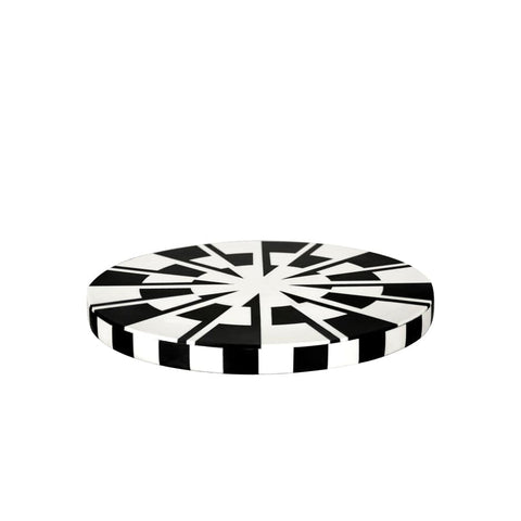 House Of Anantaa Platter & Bowl Black/White Kenya Platter