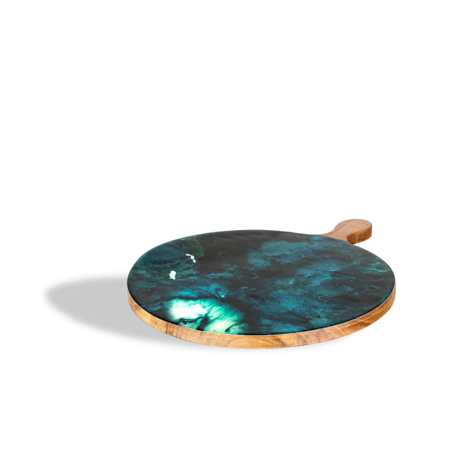 House Of Anantaa Platter & Bowl Blue Ocean Pizza Platter