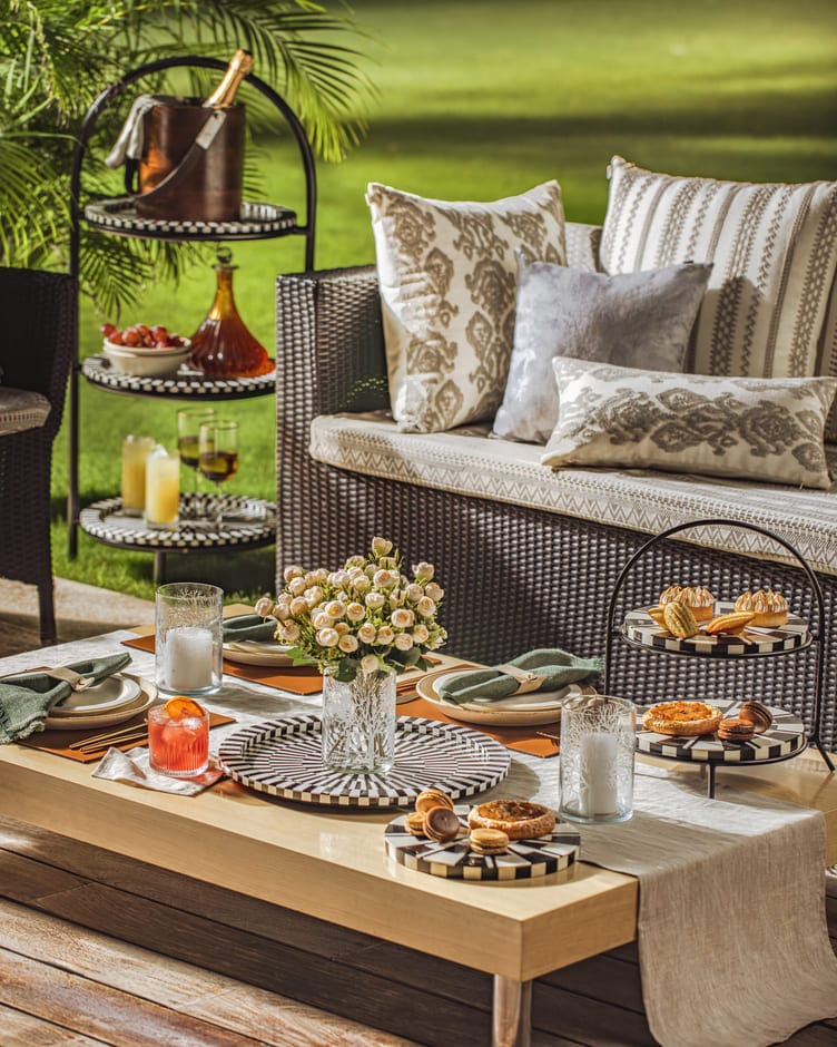 House Of Anantaa Platter & Bowl Safari Tea Charlie