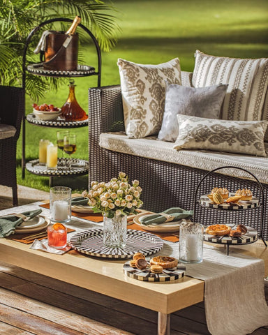 House Of Anantaa Platter & Bowl Safari Tea Charlie