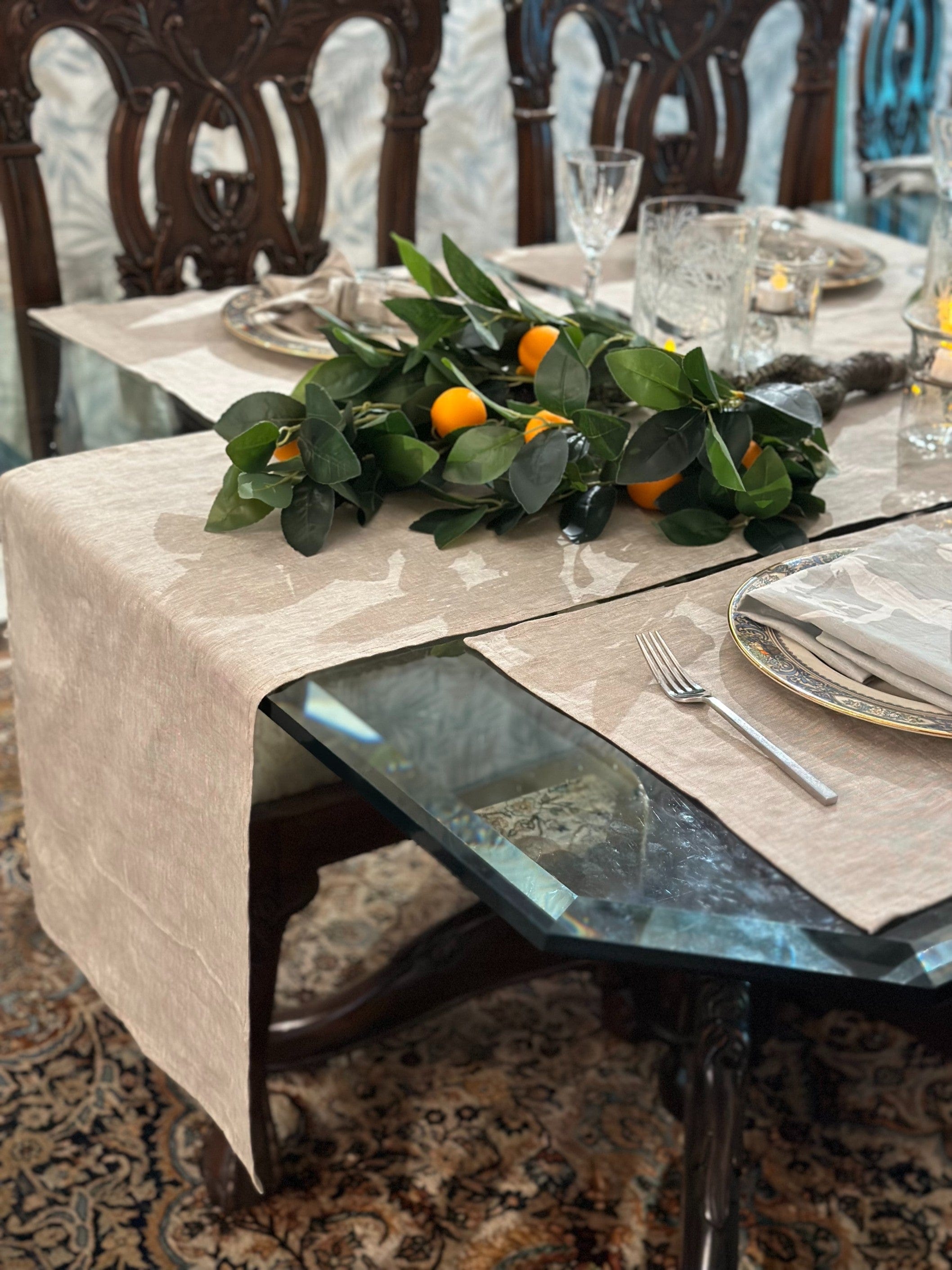 House Of Anantaa Runner Grey Angelina Runner