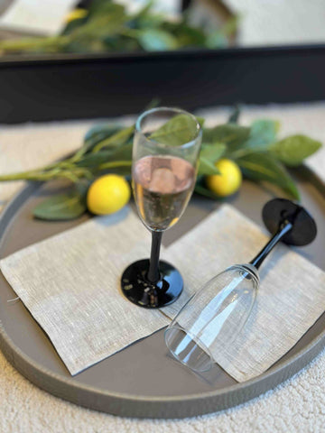 House Of Anantaa Table Mat & Napkin Angelina Cocktail Napkin