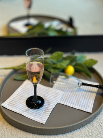 House Of Anantaa Table Mat & Napkin Castille Cocktail Napkin