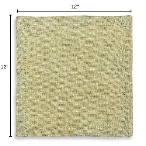 House Of Anantaa Table Mat & Napkin Green / Set Of 2 Faubourgh Lunch Napkin