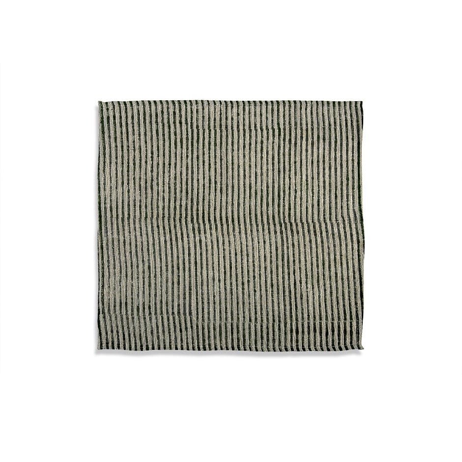 House Of Anantaa Table Mat & Napkin Green Stripes Napkin
