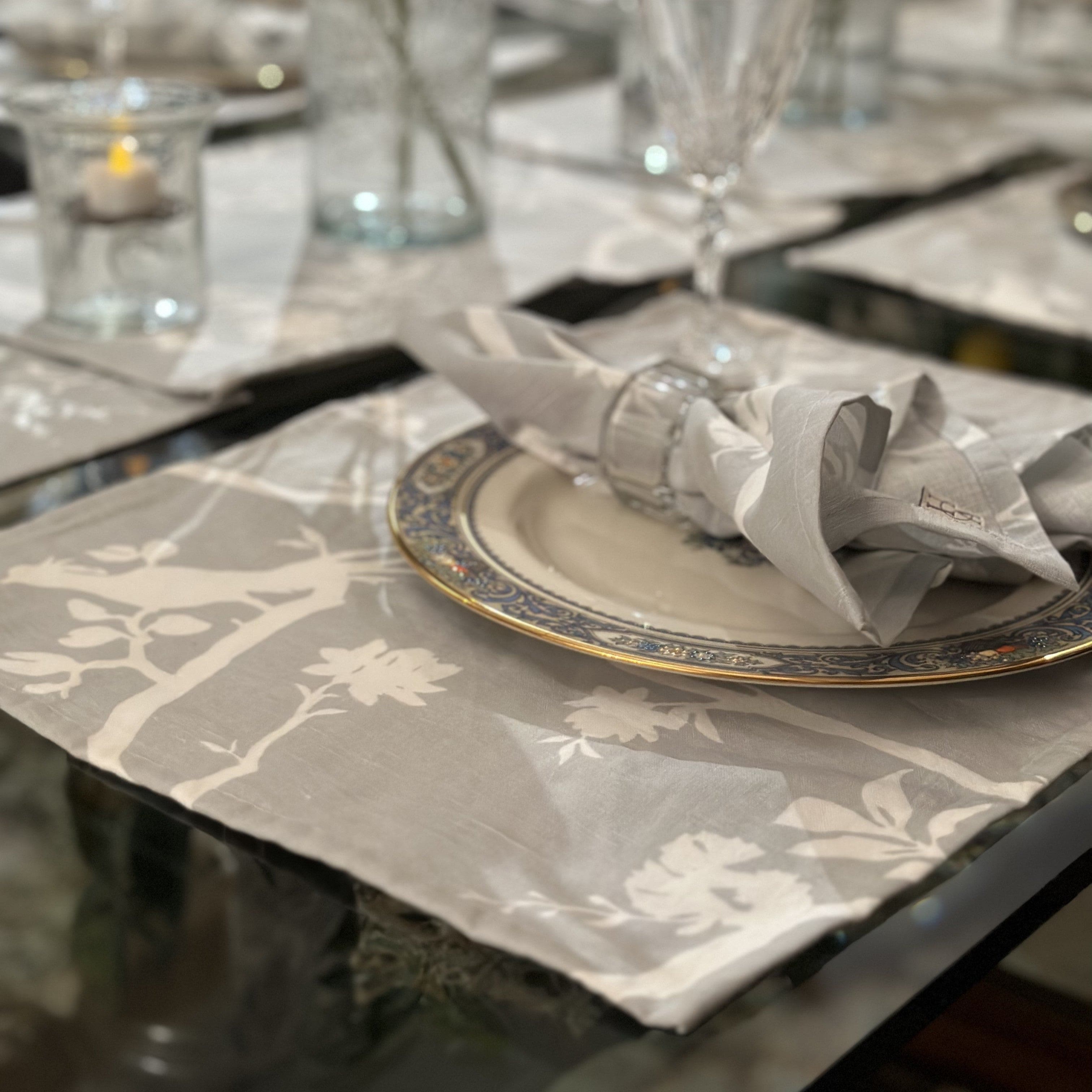 House Of Anantaa Table Mat & Napkin Humming Bird Table Mat