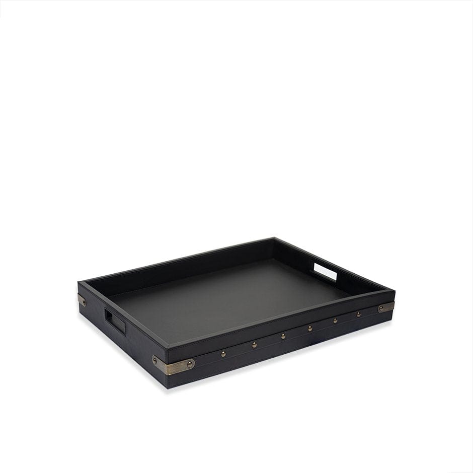 House Of Anantaa Tray Black Luxembourg Table Organizer Tray