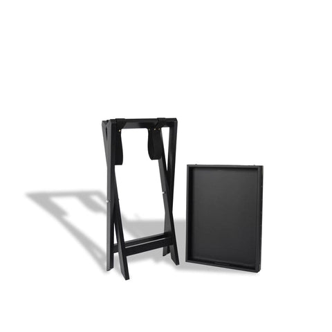 House Of Anantaa Tray Black Luxembourg Tray Table (Black)