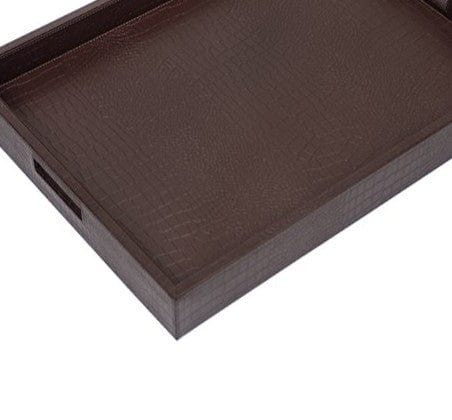 House Of Anantaa Tray Brown Luxembourg Table Organizer Tray