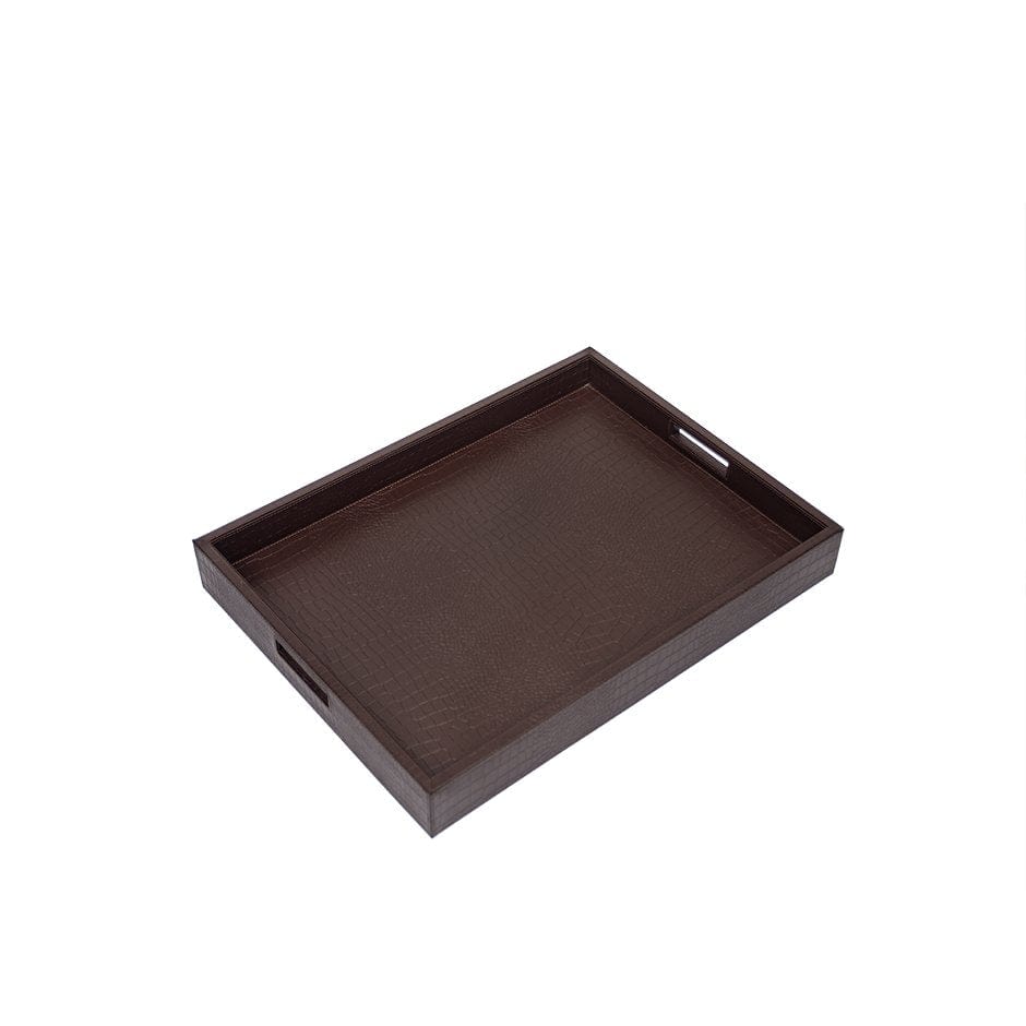 House Of Anantaa Tray Brown Luxembourg Table Organizer Tray
