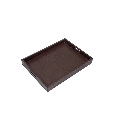 House Of Anantaa Tray Brown Luxembourg Table Organizer Tray