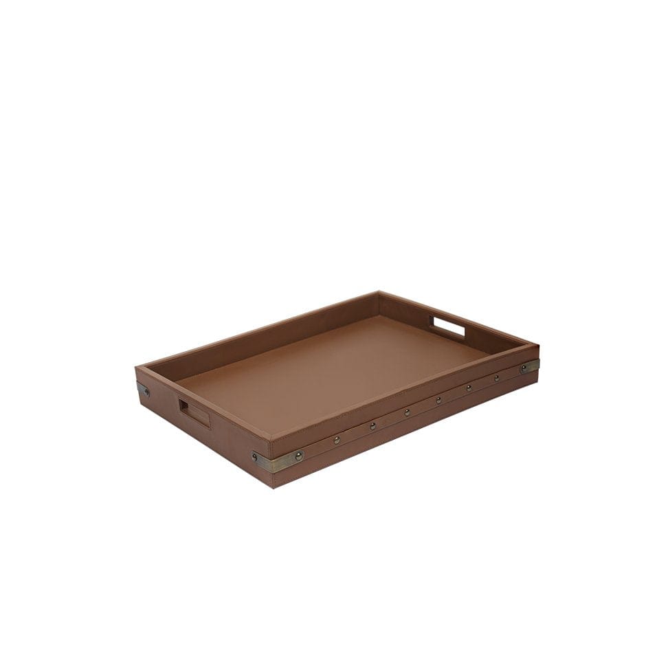House Of Anantaa Tray Tan Luxembourg Table Organizer Tray