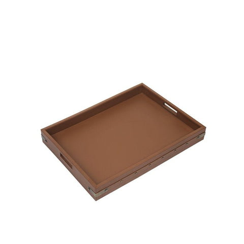 House Of Anantaa Tray Tan Luxembourg Table Organizer Tray