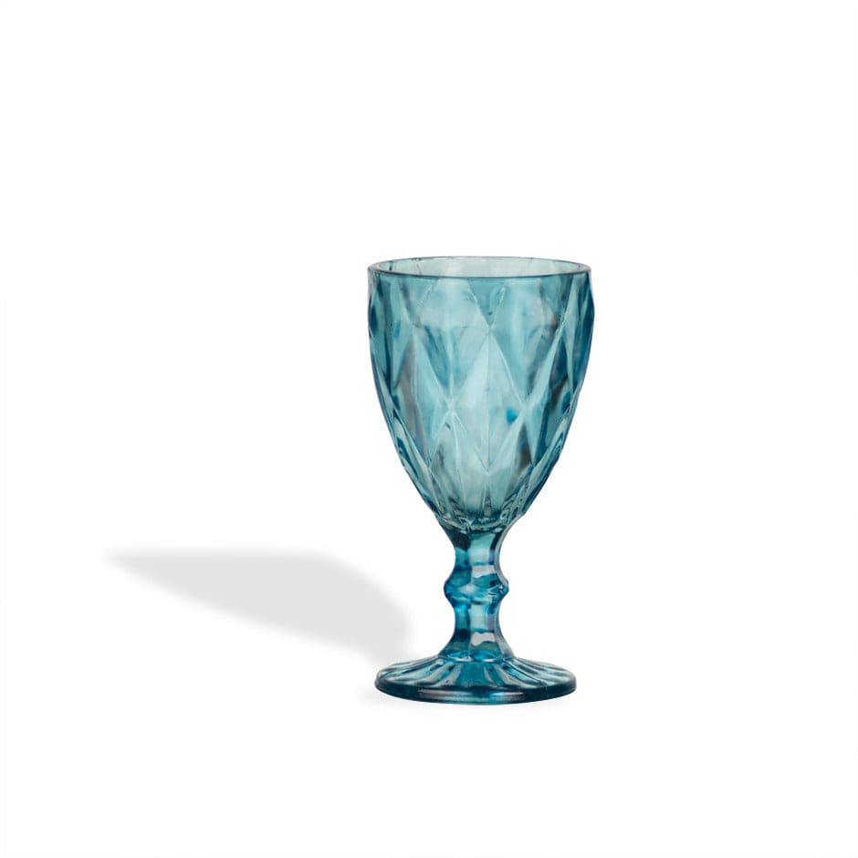 House Of Anantaa Vase & Candle Holder Aurora Candle Holder - (Blue)