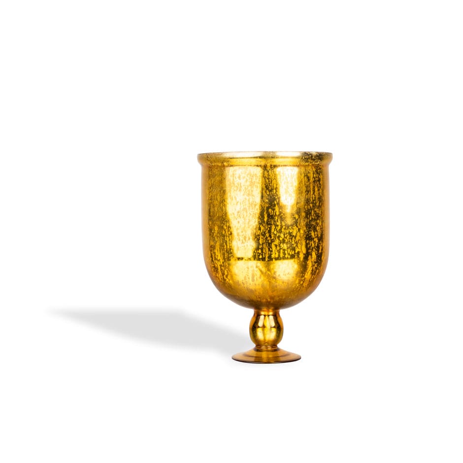 House Of Anantaa Vase & Candle Holder Gold Shamadan (Gold)
