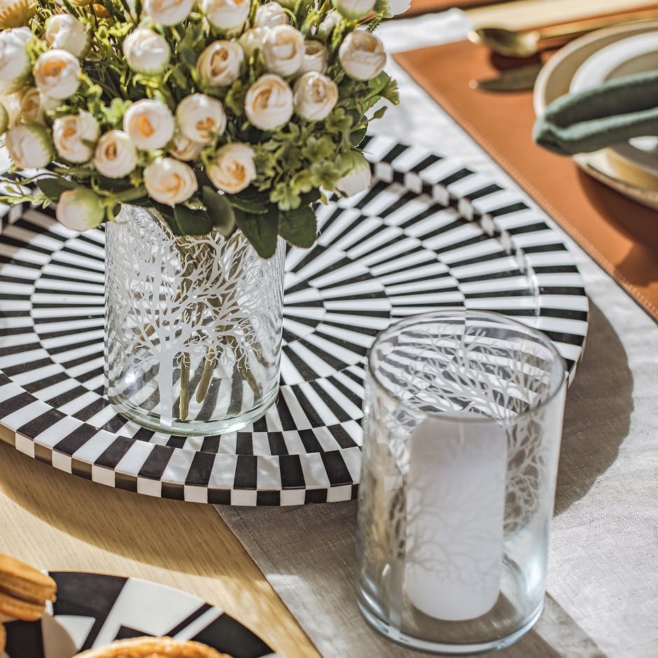 House Of Anantaa Vase & Candle Holder Hope Escape Candle Holder & Vase